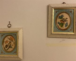 Set of 3 pictures in Hall bathroom