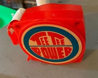 Wind up tape toy