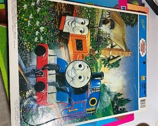 Vintage cardboard puzzles 