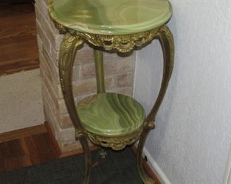 2 Tier Marble Side Table