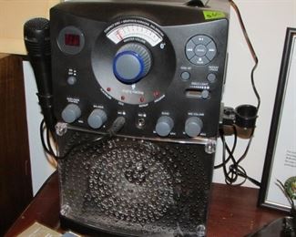 Karaoke Machine. Tested Sounds Great