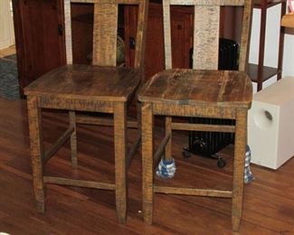 Wooden Bar Stools
