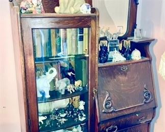 Antique fancy secretary