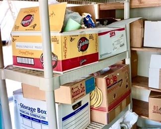 Many boxes to be unpacked and treasures to be discovered!