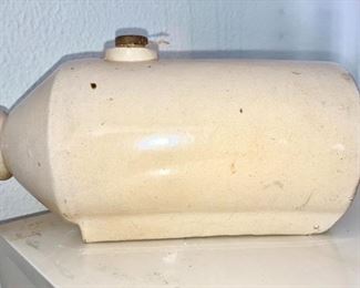 Antique stoneware foot/bed warmer