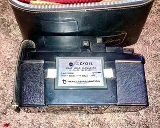 Fotron camera w/ case, etc 