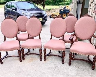 Antique chairs that go with table (to be sold as part of a 4 piece set)