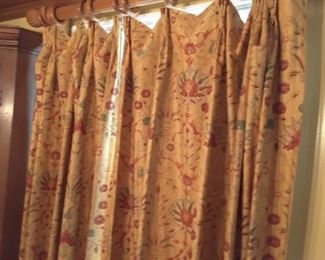 Window treatments will also be offered for sale