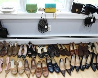 More designer shoes - Gucci, Louboutain, Prada, Chanel, Louis Vuitton .....