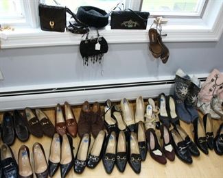 More designer shoes - Gucci, Louboutain, Prada, Chanel, Louis Vuitton .....