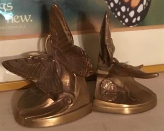 BUTTERFLY BOOKENDS
