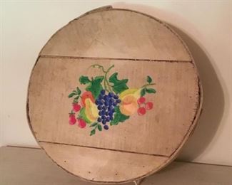 PAINTED CHEESE BOX