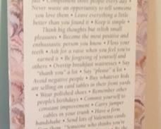 "LIFE'S LITTLE INSTRUCTIONS" POSTER