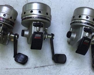 DAIWA SILVERCAST REELS,  FROM LEFT TO RIGHT - 206RL, 210RL, 208RL