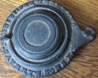 ANTIQUE "J. SAVERY'S SONS" CAST IRON KETTLE