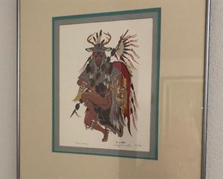 The Deer Dance by Woody Crumbo