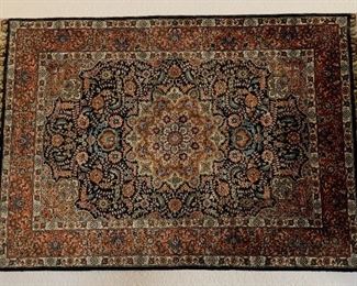 Handmade Sogucak 100% Silk Rug