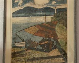 Art by Rene Genis "Harbor View"