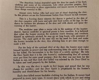 The Deer Dance by Woody Crumbo