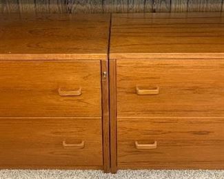 Danish MCM Lateral File Cabinets