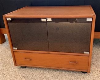 Teak TV Stand/Storage Cabinet