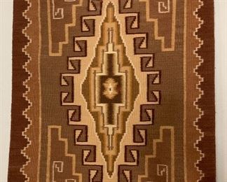 Navajo Woven Rug 24" x 35"