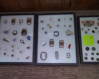Harvey dug relics collection