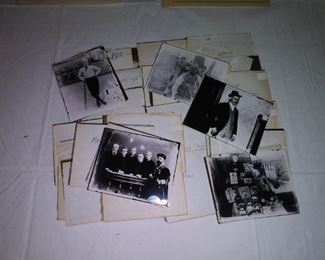 Neat collection of glass negative plates