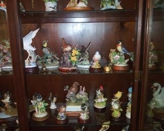 Large bisque bird collection- lots of Andrea examples