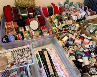 Lots of sewing and craft items