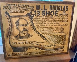 Old shoe advertisement