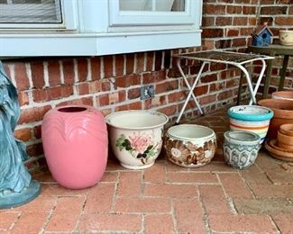 outdoor pots