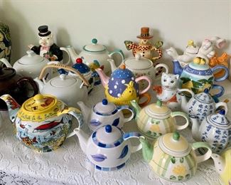 Lots of teapots