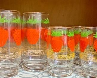Strawberry glasses