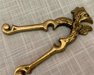 Brass nutcracker