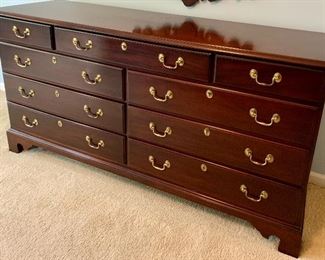 White Triple Dresser 68w x 20d x 35h $395