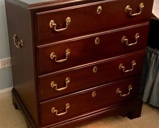 (1) 26w x 16d x 30h White Cherrywood Night Stand $145