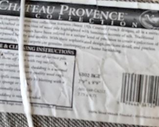 Noursin Carpet Chateau Provence 7’9” x 9’9”Area Rug $95