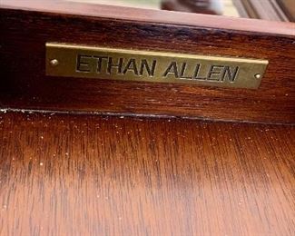 Ethan Allen 64w x 32d x 30.5h Cherrywood Executive Desk w/ Drop Down keyboard center drawer $250. Priced to sell