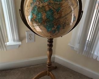 VINTAGE WORLD GLOBE