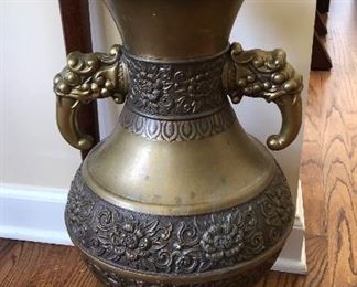 Brass urn
