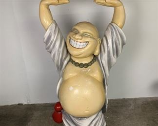 Large Happy 5' Tall Buddha From Smoke Shop