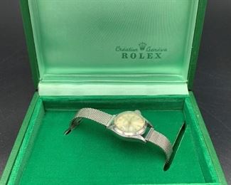 Vintage Rolex Oyster Perpetual Women's Watch