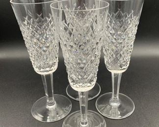 4 Waterford Alana Champagne Glasses