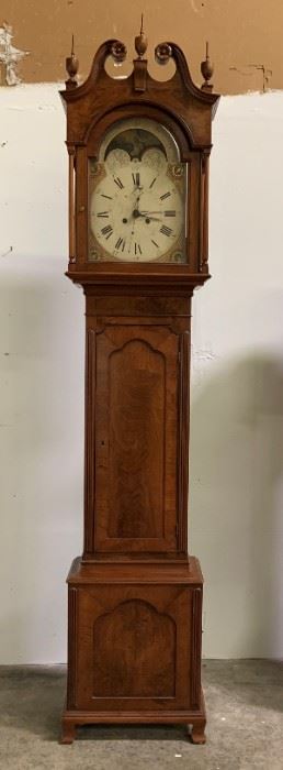 1805-1820 Lancaster County, PA. Tall Case Clock