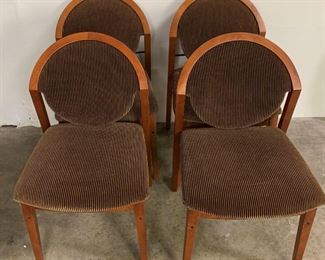 4 Italian Dining Chairs by Colber/Trocadero