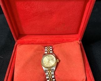 Ladies Rolex Oyster Perpetual Datejust Watch