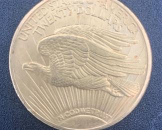 1914 Saint-Gaudens Double Eagle $20 Gold Coin