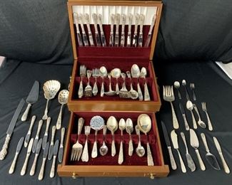 Old Maryland Engraved by Kirk Sterling Silver Flatware