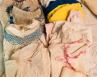 Vintage baby clothes